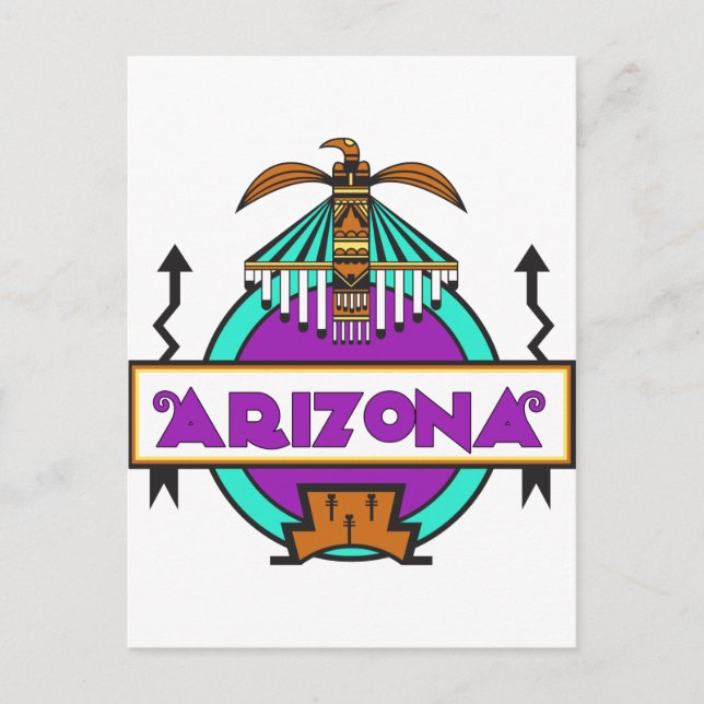 Thunderbird Shield Postcard (Front)