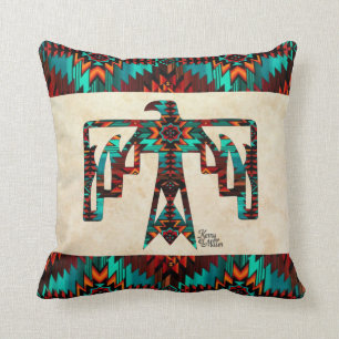 Thunderbird Throw Pillow