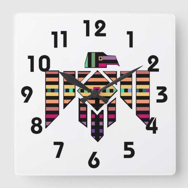 Thunderbird Wall Clock (Front)