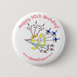 Thunderbirds 50th Birthday Badge