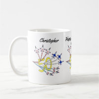 Thunderbirds 50th Birthday Coffee Mug