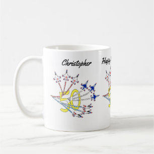 Thunderbirds 50th Birthday Coffee Mug