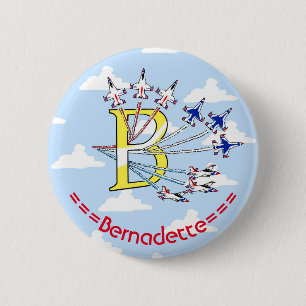Thunderbirds Blue Sky B Initial Badge