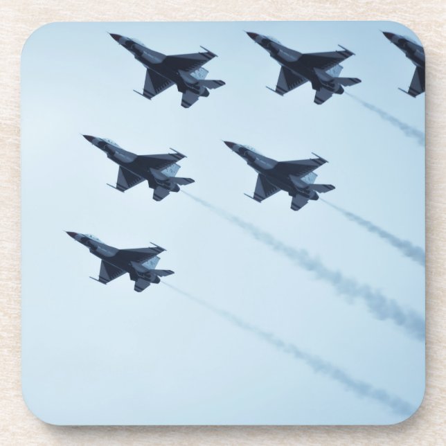 Thunderbirds F-16 Airshow Coaster (Front)