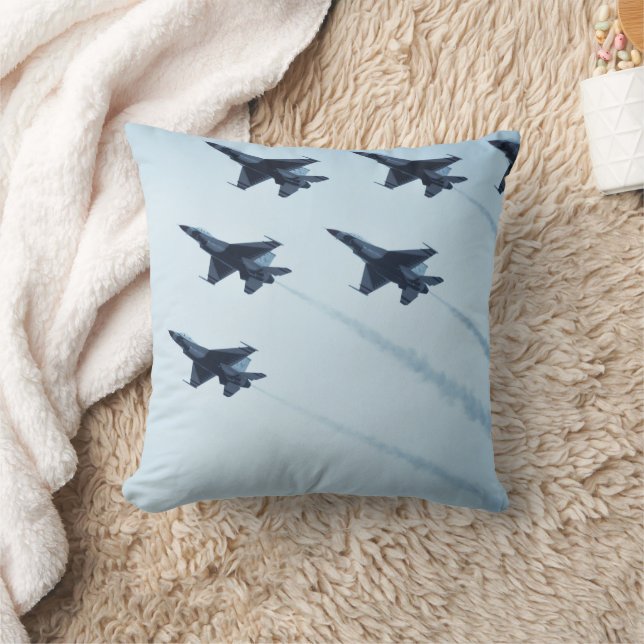 Thunderbirds F-16 Airshow Cushion (Blanket)