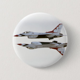 Thunderbirds Manoeuvre - Mirror 6 Cm Round Badge