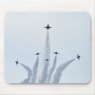 Thunderbirds Split Formation Mouse Pad