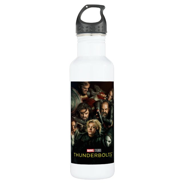 Thunderbolts* | Group Fighting Theatrical 710 Ml Water Bottle (Front)