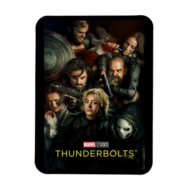 Thunderbolts* | Group Fighting Theatrical Magnet (Vertical)