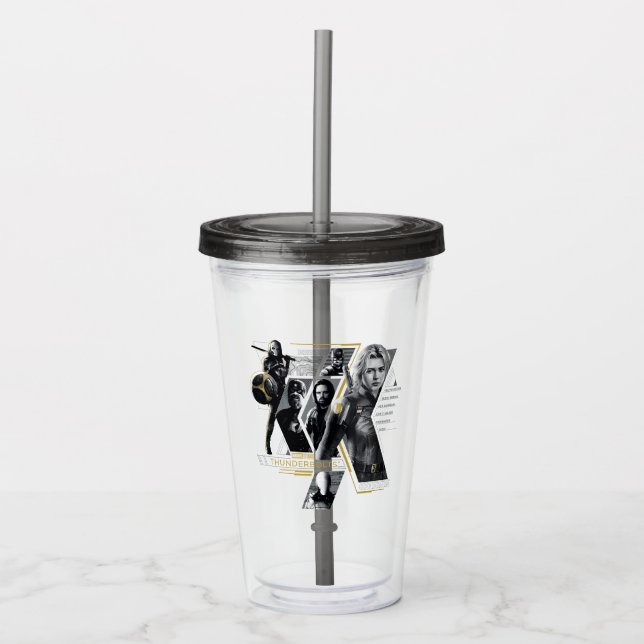 Thunderbolts* | Group Graphic Acrylic Tumbler (Front)