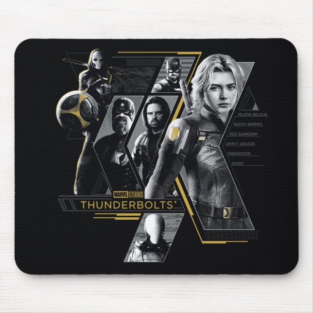 Thunderbolts* | Group Graphic Mouse Pad (Front)