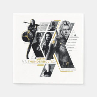 Thunderbolts* | Group Graphic Napkin