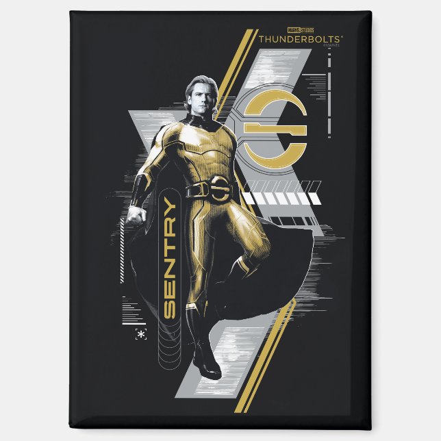 Thunderbolts* | Sentry Character Graphic Magnet (Front)