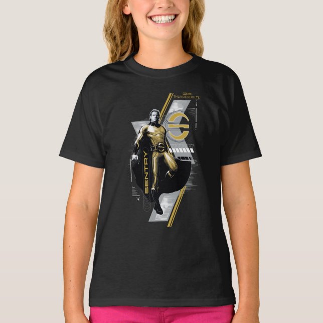 Thunderbolts* | Sentry Character Graphic T-Shirt (Front)