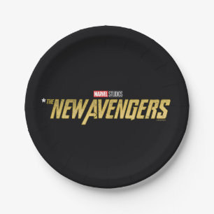 Thunderbolts*   *The New Avengers Logo Paper Plate