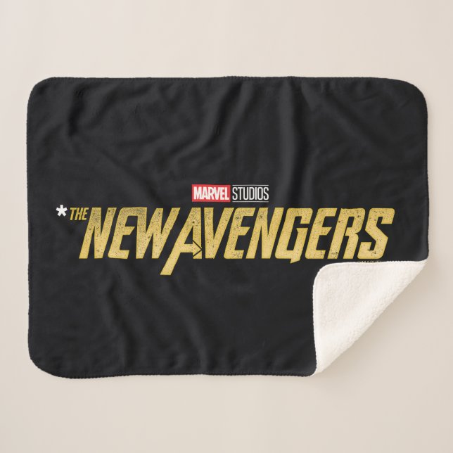Thunderbolts* | *The New Avengers Logo Sherpa Blanket (Front (Horizontal))