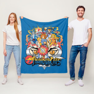ThunderCats Firey Group Graphic Fleece Blanket
