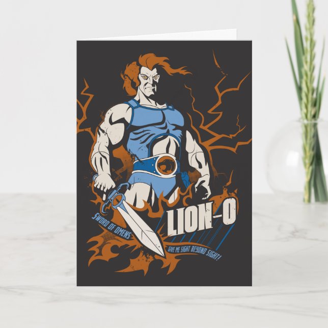 ThunderCats | Lion-O Electric Graphic Card (Front)