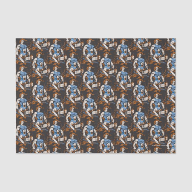 ThunderCats | Lion-O Electric Graphic Tissue Paper (Front)