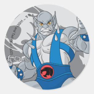 ThunderCats   Panthro Character Graphic Classic Round Sticker