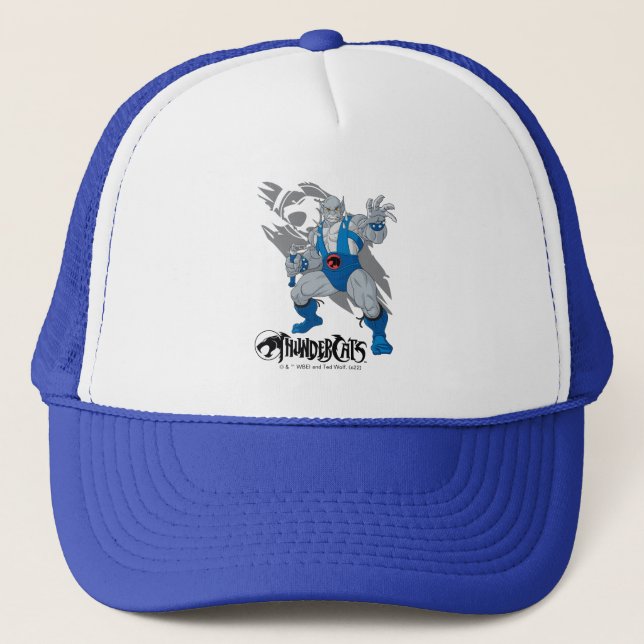 ThunderCats | Panthro Character Graphic Trucker Hat (Front)