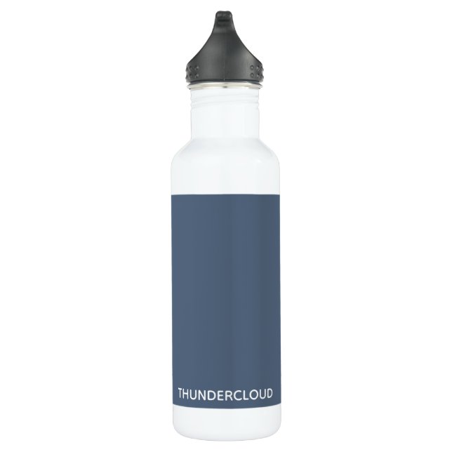 Thundercloud Blue-gray Color Name 710 Ml Water Bottle (Right)