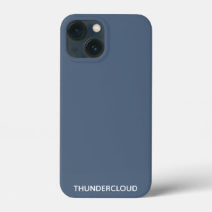 Thundercloud Blue-grey Colour Name iPhone 13 Mini Case