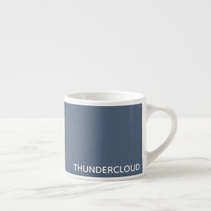 Thundercloud Blue-grey Colour Name Espresso Cup