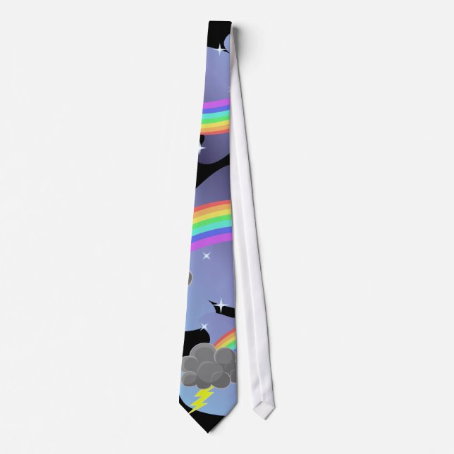 Thundercloud Rainbow Tie (Front)