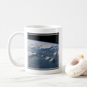 Thunderhead Anvils Of Earth Onto Southern Borneo. Coffee Mug
