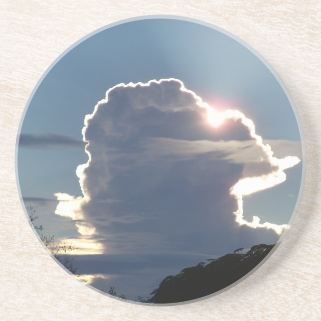 thunderhead cloud blocks the sun coaster (Front)