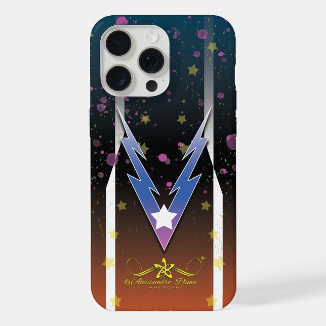 Thundering Stars iPhone Case (Back)