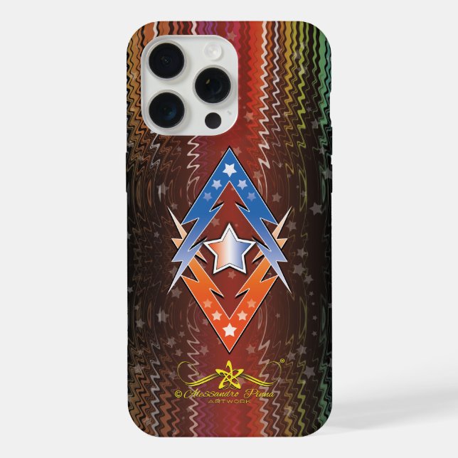 Thundering Stars iPhone Case (Back)