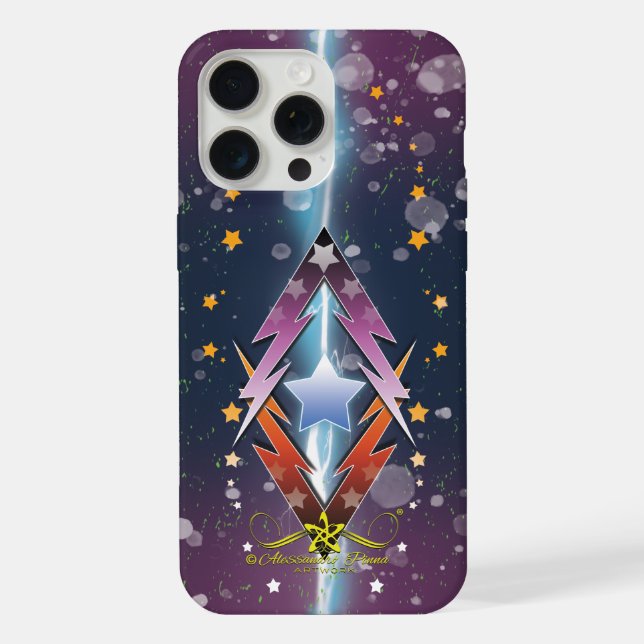Thundering Stars iPhone Case (Back)