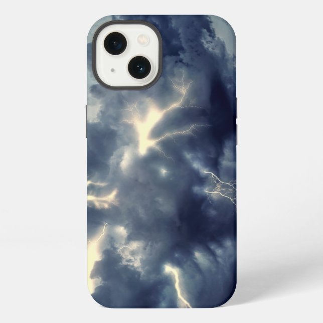 Thunderstorm Lightning iPhone Case (Back)