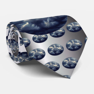 Thunderstorm Lightning Tie