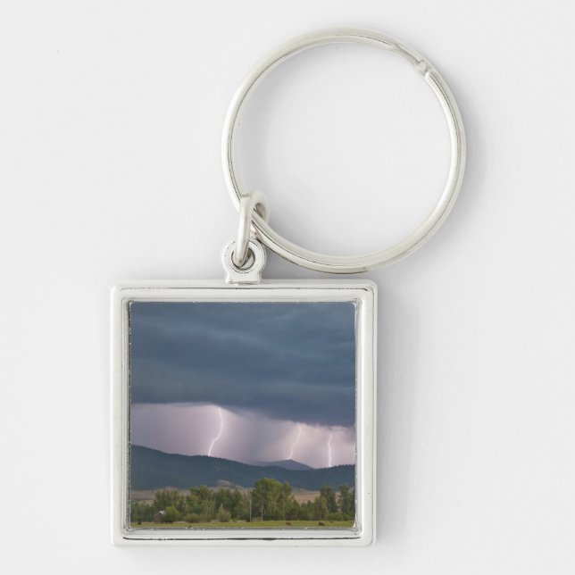 Thunderstorm produced lightning in the Jocko Key Ring (Front)
