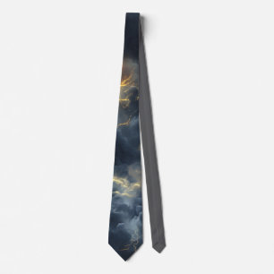 Thunderstorm Tie/Krawatte mit Blitzd Tie