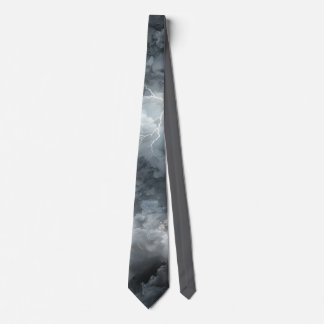 Thunderstorm Tie/tie with lightning Tie