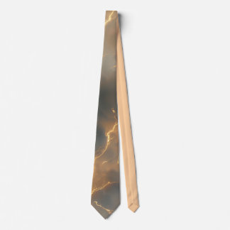 Thunderstorm Tie/tie with lightning Tie