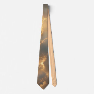 Thunderstorm Tie/tie with lightning Tie