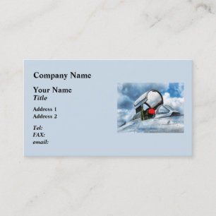 Thunderstreak Turbojet Cockpit Business Card