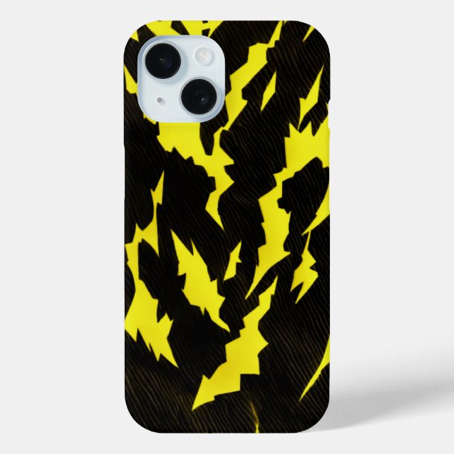 Thunderstrike Fur Design Case-Mate iPhone Case (Back)
