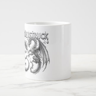 Thunderstruck Epic Fantasy Dragon Art Heavy Metal Large Coffee Mug