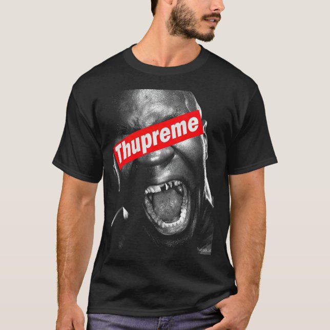 Thupreme Funny Boxing Lisp T-Shirt (Front)