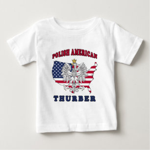 Thurber Texas Polish American Baby T-Shirt