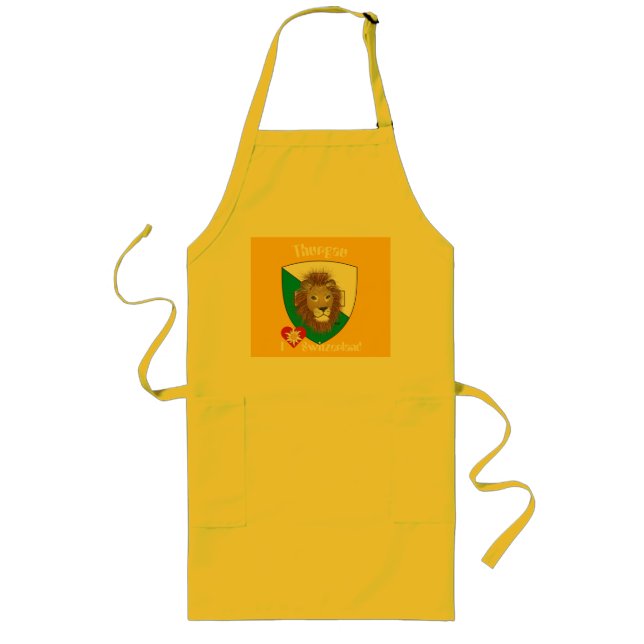 Thurgau Schweiz  Schürze Long Apron (Front)