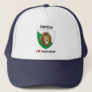 Thurgau Switzerland Suisse Svizzera Switzerland Sw Trucker Hat