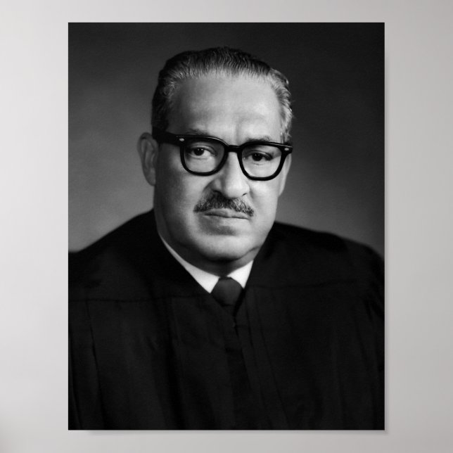 Thurgood Marshall Portrait - 1970 Poster (Front)