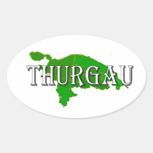 Thurgovia - Thurgau Oval Sticker